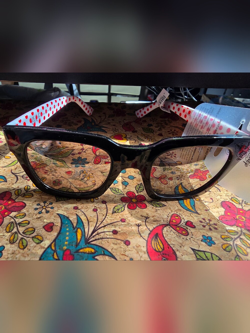 Disney Parks Minnie Mouse Red Bows & Polka Dots UV Protect Sunglasses